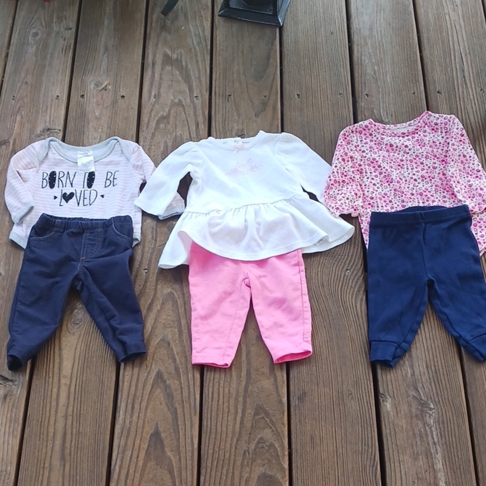 Carters Little Me, & more Infant girls bundle 3 months
